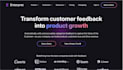 develop  ai customer feedback analyzer app, sentiment analysis app, survey track