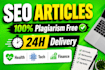 write SEO blog posts for health tech and finance