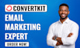 setup convertkit newsletter convertkit email sequence kit landing page expert