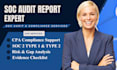 provide soc 2 audit readiness, security policies, and compliance documentation
