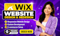 do wix website development, design or redesign wix website, wix ecommerce store