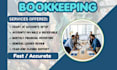quickbooks cleanup, bank reconciliation, and bookkeeping, financial statement