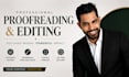 provide expert proofreading and editing services