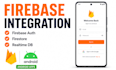 integrate firebase auth and database in android app