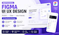 do modern website UI UX design in figma