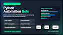 build custom python automation bots