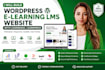 build wordpress elearning lms setup learndash lms course upload design web shop