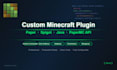 create a custom minecraft plugin for your paper or spigot server