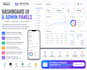 design modern dashboard UI and admin panels for web apps