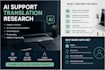 do english to german translation and ai support tasks