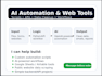 build ai automation tools and scripts