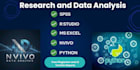 do statistical data analysis using excel, stata, python,spss