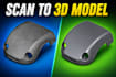 reverse engineer 3d scan into cad step iges files