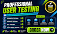 do app testing website testing QA ios android user testing bug report