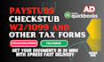 create check stubs document and payroll reports