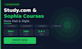help you complete your study com and sophia courses fast