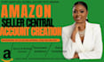 create  amazon seller central account professionally