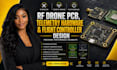 create rf drone pcb, telemetry hardware and flight controller design