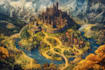 create hand drawn fantasy maps