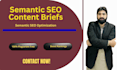 create semantic SEO content briefs and topical maps