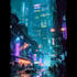 make a futuristic cyberpunk city