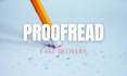 proofread your email or short text