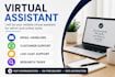 be your virtual assistant for admin and online task