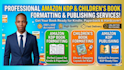 do children book formatting, kindle formatting for amazon kdp book publishing