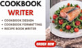 cookbook recipe book design, meal plan cookbook design