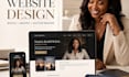 design an author website, book website, or ebook website