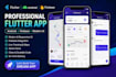 develop a professional flutter android app