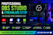 setup obs studio streamlabs for youtube twitch facebook kick