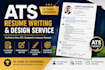 write ats CV resume for freshers