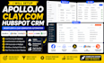 setup clay com hubspot CRM workflows lead generation automation