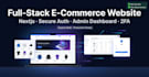 build a secure nextjs ecommerce website with 2fa encryption and admin dashboard