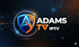 iptv logo in 3d
