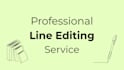professionally line edit your manuscript
