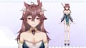 design vtuber and live2d model rigging