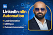 do linkedin n8n automation