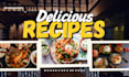 create a food recipe design for you