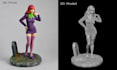 create a custom 3d printable collectible figure stl