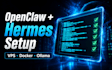 install setup openclaw hermes agent vps docker ollama n8n multi agent claude
