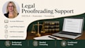 proofread legal documents, assignments and oscola references