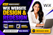 do wix website design wix website redesign, redesign wix business website