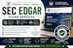 file sec edgar form id, form d, and form c professionally