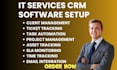 setup IT services connectwise manage autotask psa halopsa ninjaone syncro