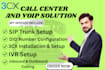 setup 3cx did number sip trunk inbound outbound call center