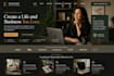 design squarespace coaching website life coach website business mentor website