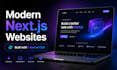 build modern nextjs website with tailwind css