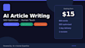 write SEO optimized ai articles in 3 languages